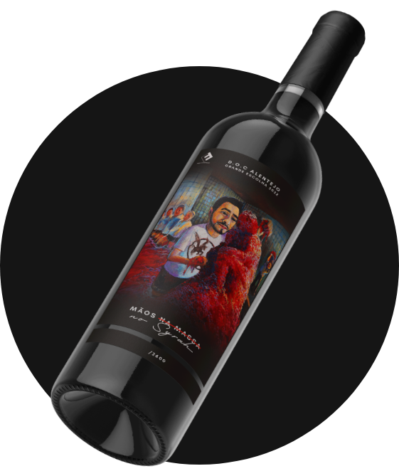 Mãos na massa no Syrah vinho